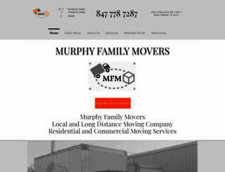 murphyfamilymovers.com screenshot