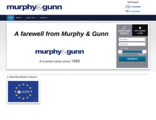 murphygunn.com screenshot