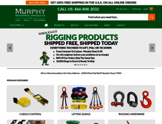 murphyindustrialproducts.com screenshot