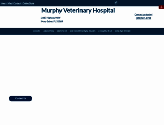 murphyvethospital.com screenshot