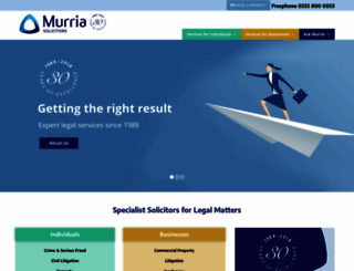 murria.co.uk screenshot