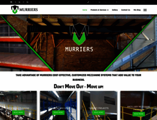 murriers.co.za screenshot