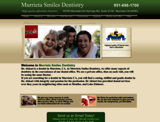 murrietadds.com screenshot
