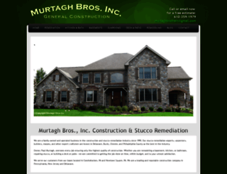 murtaghconstruction.com screenshot