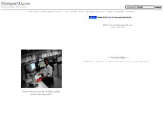muruganad.com screenshot