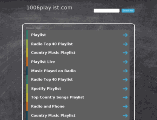 mus.1006playlist.com screenshot