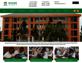 musabeschools.ac.tz screenshot