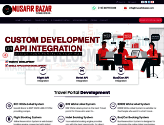 musafirbazar.com screenshot
