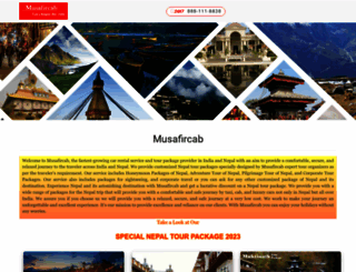 musafircab.com screenshot