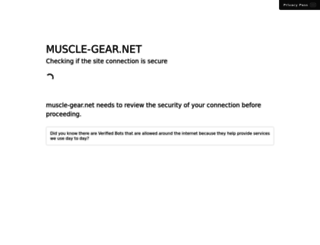 muscle-gear.net screenshot