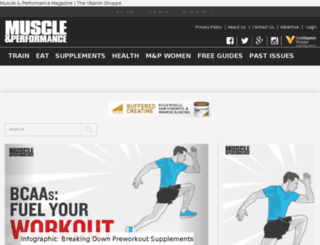 muscleandperformancemag.com screenshot