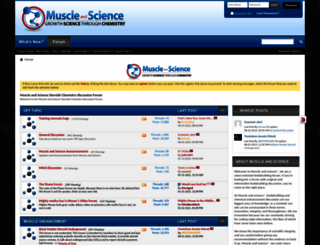 muscleandscience.com screenshot