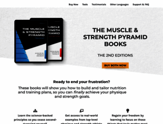 muscleandstrengthpyramids.com screenshot