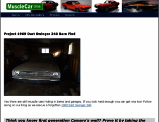 musclecardrive.com screenshot