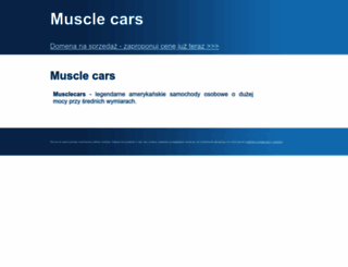 musclecars.pl screenshot
