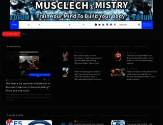 musclechemistry.com screenshot