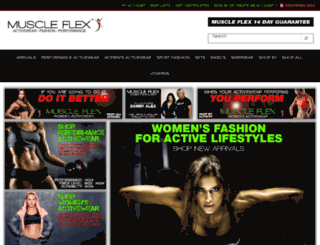 muscleflex.com screenshot