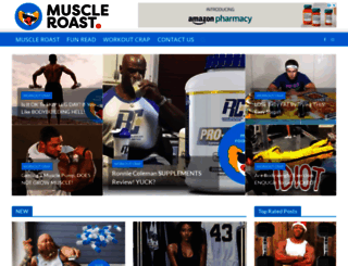 muscleroast.com screenshot
