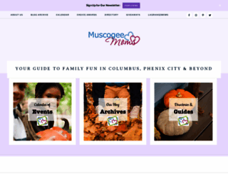 muscogeemoms.com screenshot