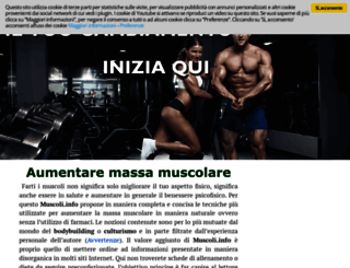 muscoli.info screenshot
