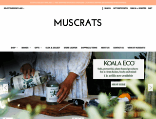 muscratsvintage.com screenshot