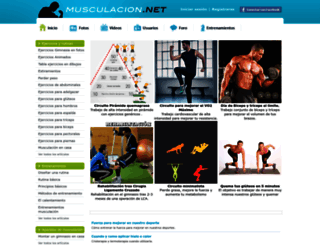musculacion.net screenshot