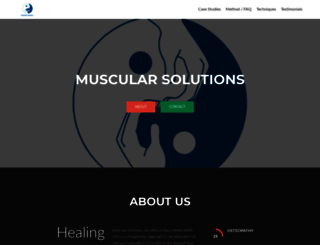 muscularsolutions.com screenshot