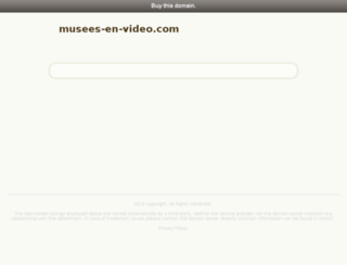 musees-en-video.com screenshot