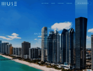 museresidencesmiami.com screenshot