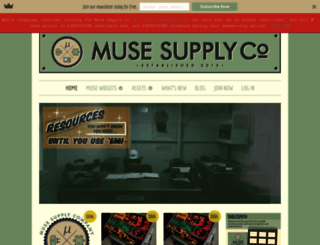 musesupplyco.com screenshot