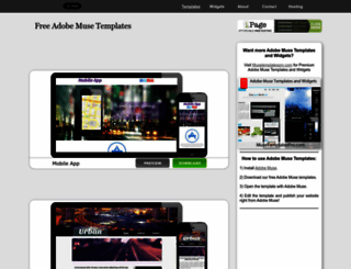 musetemplatesfree.com screenshot