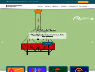 museudelferrocarril.org screenshot