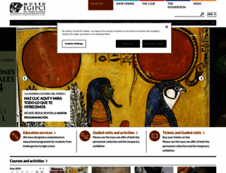 museuegipci.com screenshot