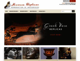 museum-replicas.com screenshot