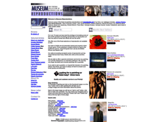museum-reproductions.com screenshot