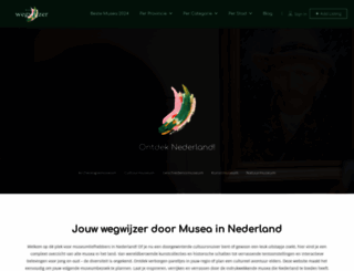 museum-wegwijzer.nl screenshot