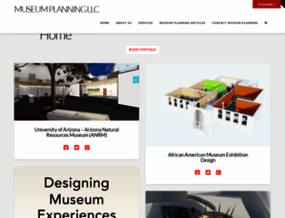 museumexhibits.com screenshot