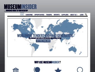 museuminsider.co.uk screenshot