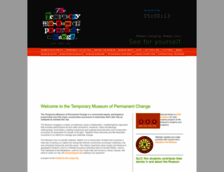 museumofchange.org screenshot