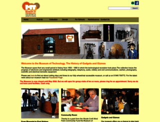 museumoftechnology.org.uk screenshot