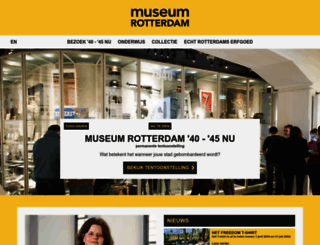 museumrotterdam.nl screenshot