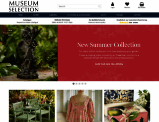 museumselection.com screenshot