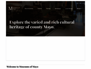 museumsofmayo.com screenshot