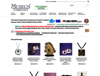 museumstorecompany.com screenshot