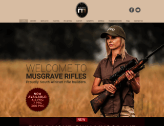 musgraverifles.co.za screenshot
