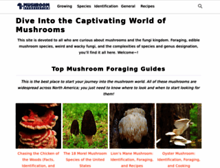 mushroom-appreciation.com screenshot