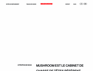 mushroom-conseil.fr screenshot
