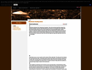mushroom-hunting.net screenshot