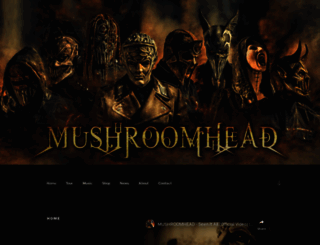 mushroomhead.com screenshot