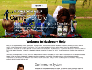 mushroomhelp.com screenshot
